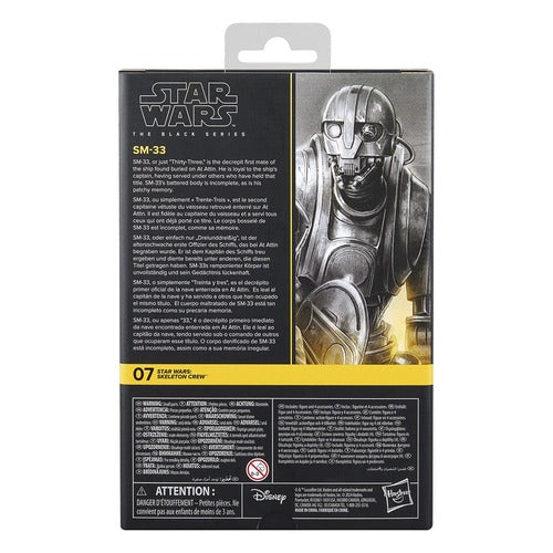 Star Wars: Skeleton Crew Black Series Actionfigur SM-33 15 cm