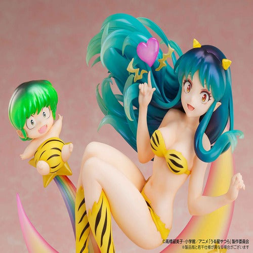Urusei Yatsura PVC Statue 1/7 Lum & Ten Box Cafe & Space Collaboration 20 cm