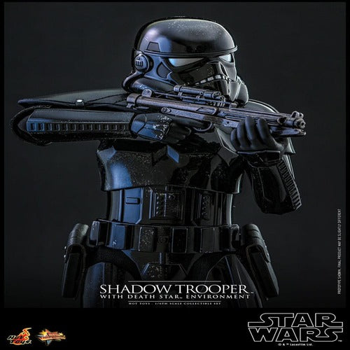 Star Wars figurine Movie Masterpiece 1/6 Shadow Trooper with Death Star Environment 30 cm