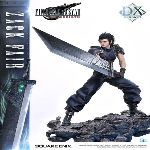 Final Fantasy VII Rebirth statuette 1/4 Zack Fair Deluxe Ver. 57 cm