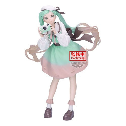 Hatsune Miku statuette PVC Holiday Memories Camera 20 cm