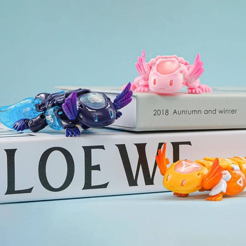 Beastbox  figurines Cubes BB-63A Heatmiser (Axolotl) 10 cm