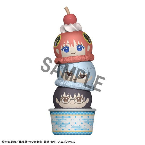 Gintama Tsumichen Stack up & Change Sammelfiguren 8 cm Sortiment (6)