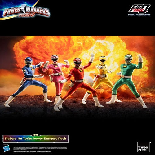 Power Rangers Turbo pack 5 figurines FigZero 1/6 Turbo Power Rangers 30 cm
