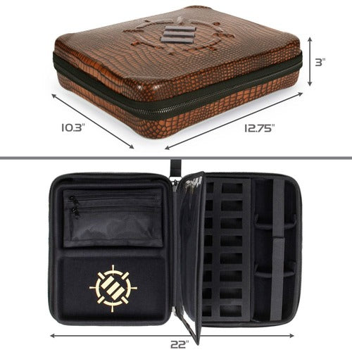 Enhance RPG Series Collector's Edition Organizer Case Brown