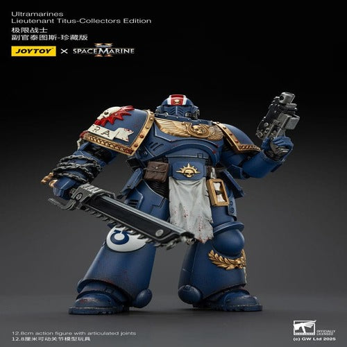 Warhammer 40,000: Space Marine 2 figurine Ultramarines Lieutenant Titus Collectors Edition 13 cm