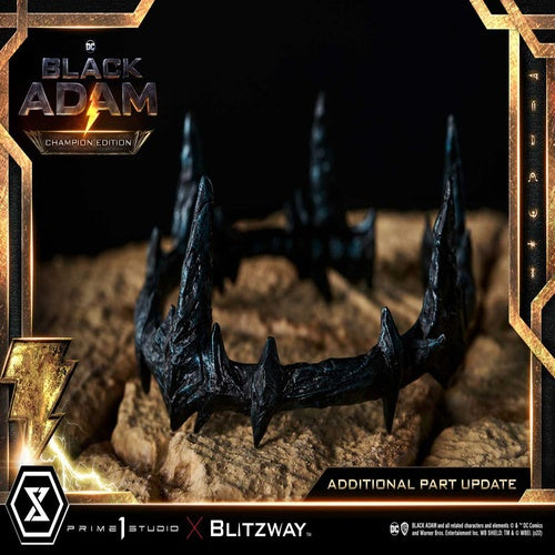 Black Adam Museum Masterline Statue 1/3 Black Adam Champion Edition 96 cm