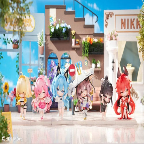 Goddess of Victory: Nikke pack 6 figurines SAC Series Chibi Vol. 2 10 cm