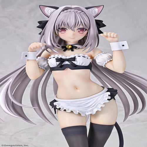 Tsuki ni Yorisou Otome no Sahou statuette PVC 1/6 Luna Sakurakouji Cat Maid Ver. 26 cm