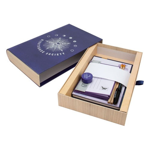 Wednesday set de papeterie Nightshade Book