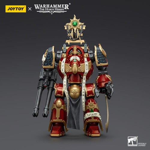 Warhammer The Horus Heresy figurine 1/18 Thousand Sons Contemptor-Osiron Dreadnought with Gravis Force Blade And Gravis Autocannon 30 cm