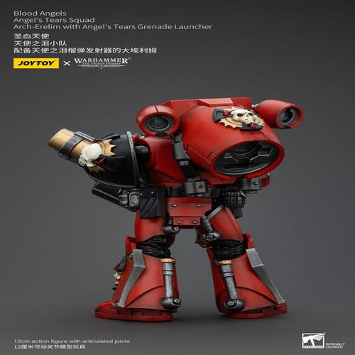 Warhammer The Horus Heresy figurine 1/18 Blood Angels Angel's Tears Squad Arch-Erelim with Angel's Tears Grenade Launcher 12 cm