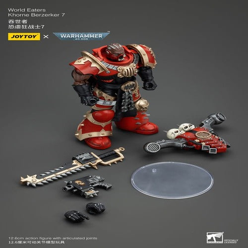 Warhammer 40k figurine 1/18 World Eaters Khorne Berzerker 7 13 cm