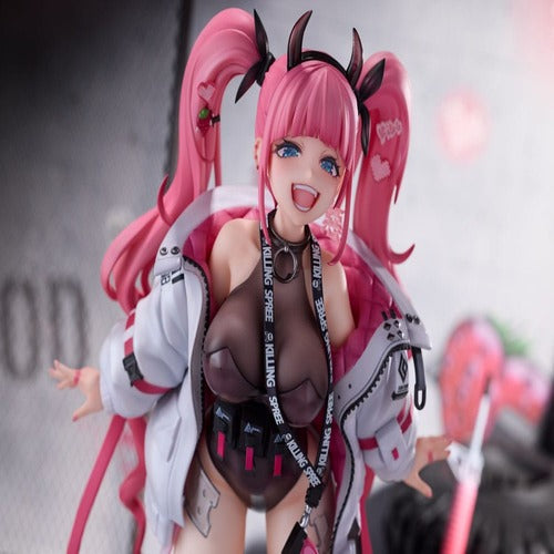 Original Character statuette PVC 1/6 Rampaging Twin-tail Arisa 26 cm
