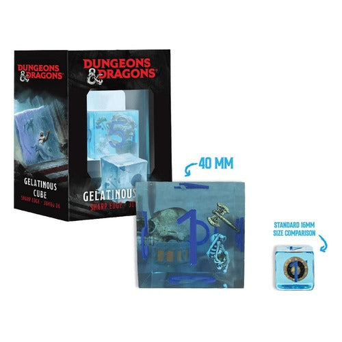 Dungeons & Dragons Jumbo dé Gelatinous Cube 4 cm