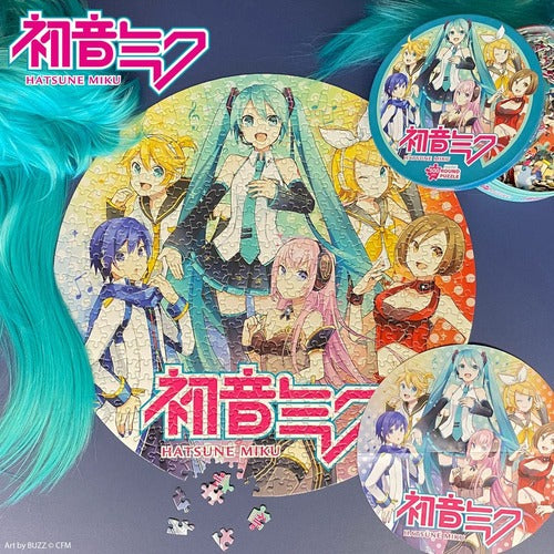 Hatsune Miku Jigsaw Puzzle Rund 500 Teile