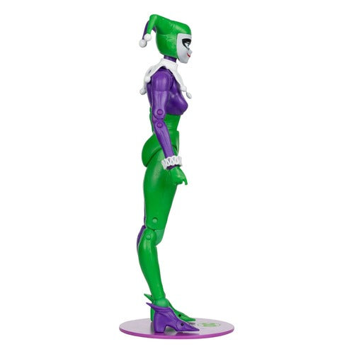 DC Multiverse figurine Harley Quinn (DC Classic) Jokerized (Gold Label) 18 cm