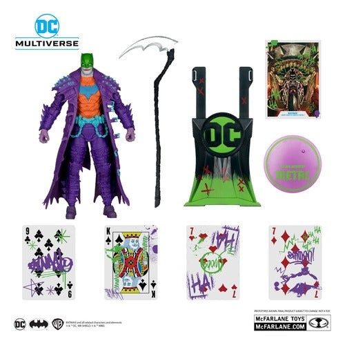DC Multiverse figurine Batman (Dark Nights: Death Metal) Jokerized (Gold Label) 18 cm