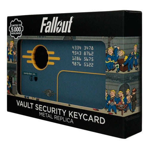 Fallout réplique Vault Security Keycard Limited Edition