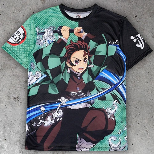Demon Slayer: Kimetsu no Yaiba T-Shirt Tanjiro Kamado   Größe XL