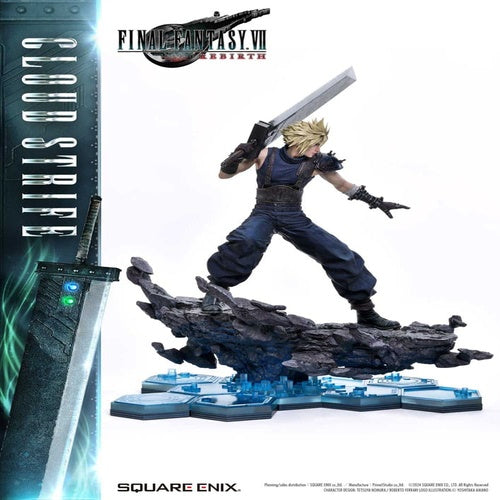 Final Fantasy VII Rebirth statuette 1/4 Cloud Strife 68 cm