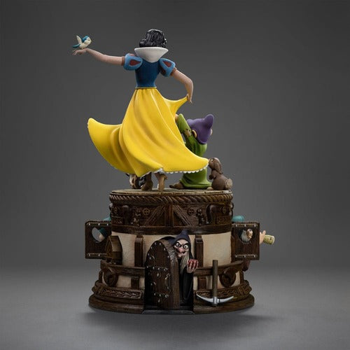 Blanche-Neige et les Sept Nains statuette 1/10 Art Scale Snow White and Dopey Deluxe Edition 21 cm