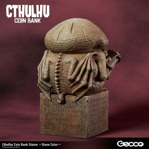 H.P. Lovecraft Cthulhu Mythos tirelire Cthulhu (Stone Color) 24 cm
