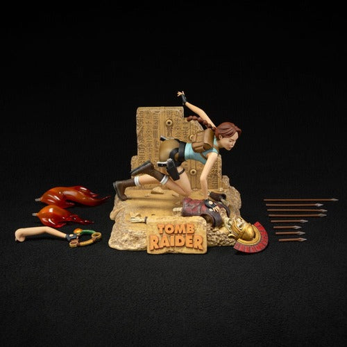 Tomb Raider 1996 statuette PVC Lara Croft Classic Era 17 cm