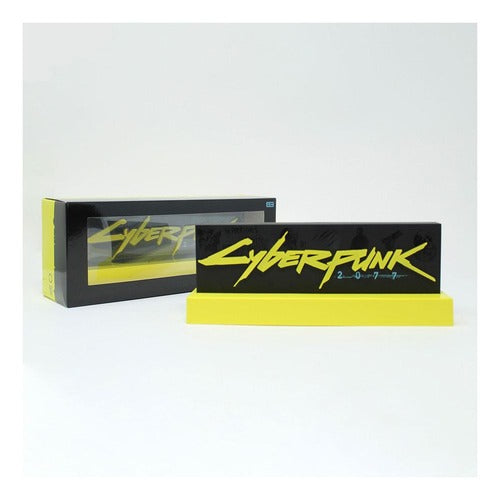 Cyberpunk 2077 LED-Leuchte Logo 22 cm