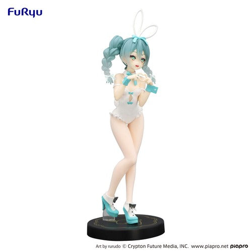 Hatsune Miku statuette PVC BiCute Bunnies Miku Rurudo White Color Ver. 27 cm