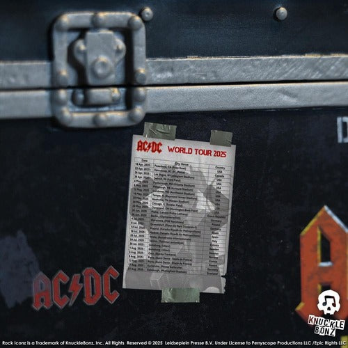 AC/DC statuette Rock Ikonz On Tour PWR UP Tour Road Case