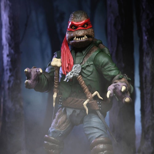 Universal Monsters x Teenage Mutant Ninja Turtles figurine Ultimate Raphael as The Wolfman 18 cm