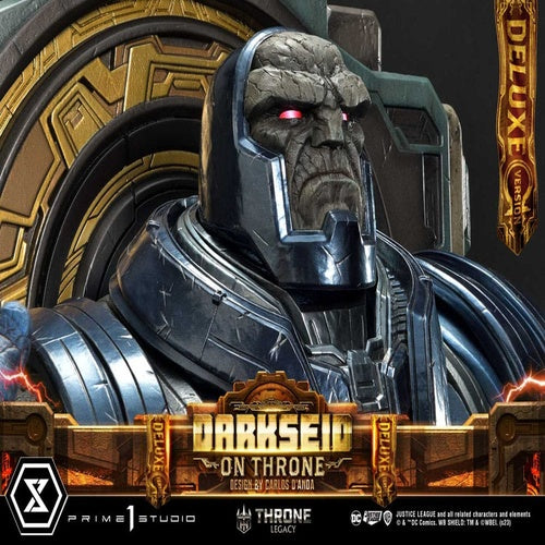 Throne Legacy Series Statue 1/4 Justice League (Comics) Darkseid on Throne Design by Carlos D'Anda Deluxe Bonus Version 65 cm