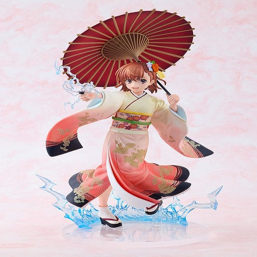 A Certain Scientific Railgun T statuette 1/7 Mikoto Misaka Furisode Kimono Ver. 28 cm