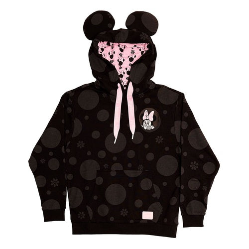 Disney by Loungefly Kapuzenpullover Unisex Minnie Rocks the Dots Florals Größe L