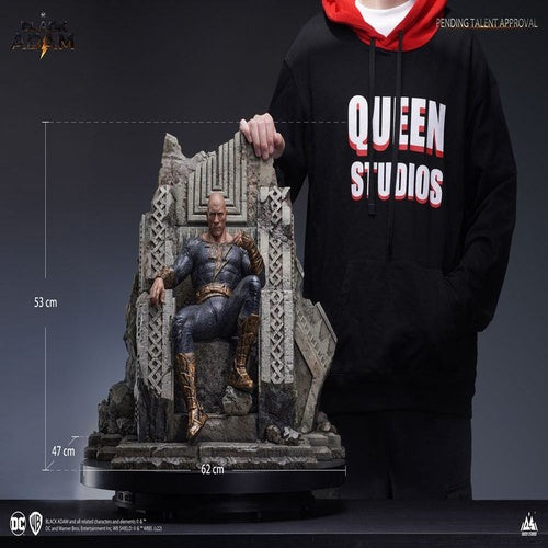 Black Adam statuette 1/4 Black Adam On Throne 53 cm