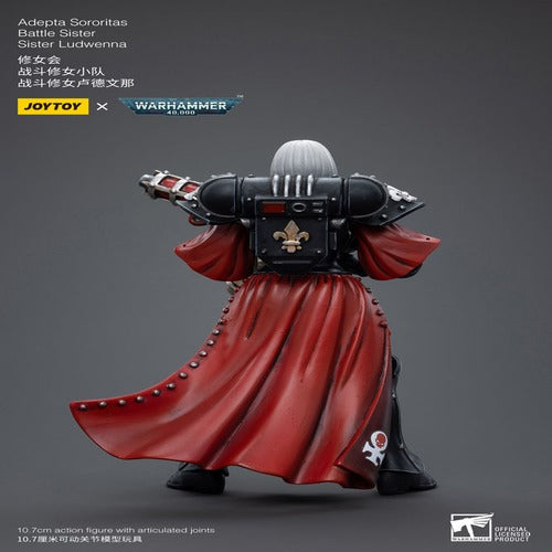 Warhammer 40k figurine 1/18 Adepta Sororitas Battle Sister Sister Ludwenna 10 cm