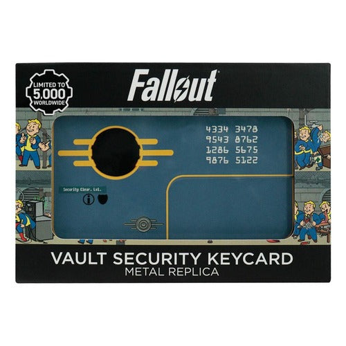 Fallout réplique Vault Security Keycard Limited Edition