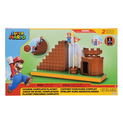 World of Nintendo Super Mario Playset End Level