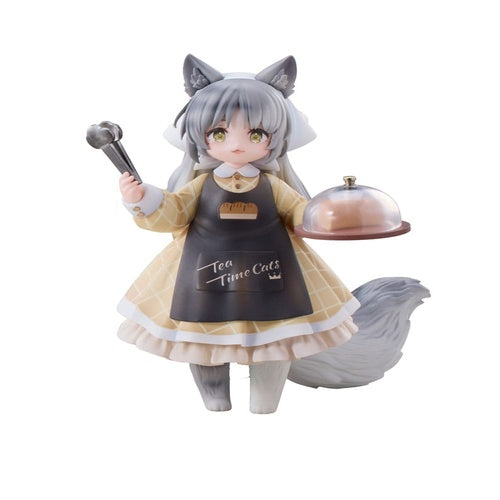 Decorated Life Collection statuette PVC Tea Time Cats - Cat Town Bakery Staff & Customer Set 12 cm