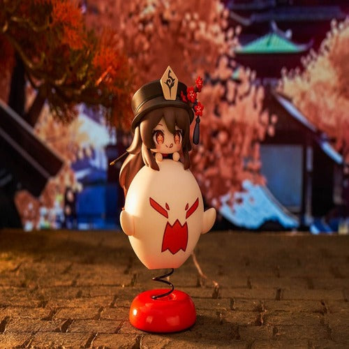 Genshin Impact statuette PVC Hu Tao Chibi Chara Yurayura Stand Ver. (re-run) 10 cm