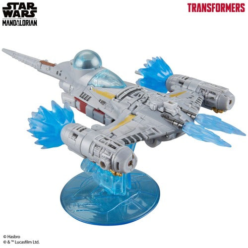 Star Wars x Transformers figurine The Mandalorian / N-1 Starfighter 19 cm