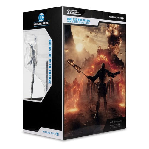 Zack Snyder's Justice League DC Multiverse figurine Mega Darkseid with Throne (Gold Label) 24 cm