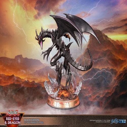 Yu-Gi-Oh! statuette PVC Red-Eyes B. Dragon Black Colour 33 cm