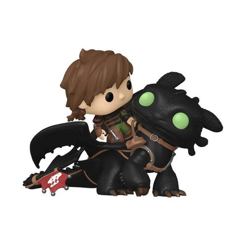 Dragons POP! Rides Deluxe Vinyl figurine Hiccup w/Toothless 9 cm