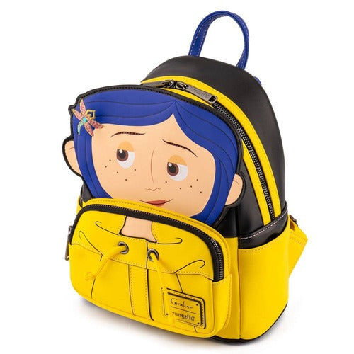 Coraline by Loungefly sac à dos Laika Coraline Rain Coat Cosplay