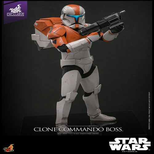 Star Wars: The Clone Wars figurine 1/6 Clone Commando Boss Hot Toys Exclusive 30 cm
