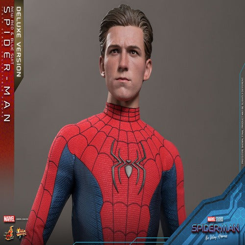 Spider-Man: No Way Home figurine Movie Masterpiece 1/6 Spider-Man (New Red and Blue Suit) (Deluxe Version) 28 cm