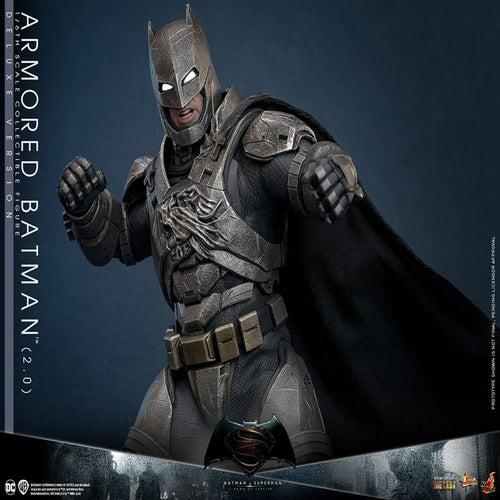 Batman v Superman: Dawn of Justice Movie Masterpiece Actionfigur 1/6 Armored Batman 2.0 (Deluxe Version) 33 cm