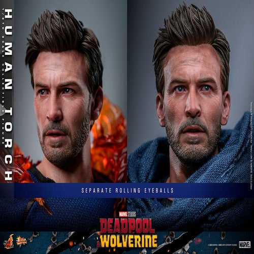 Deadpool & Wolverine Movie Masterpiece Actionfigur 1/6 Human Torch 31 cm